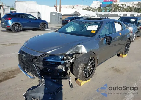 2020 Lexus Es 350 из США, поврежденный, VIN 58ADZ1B15LU076172